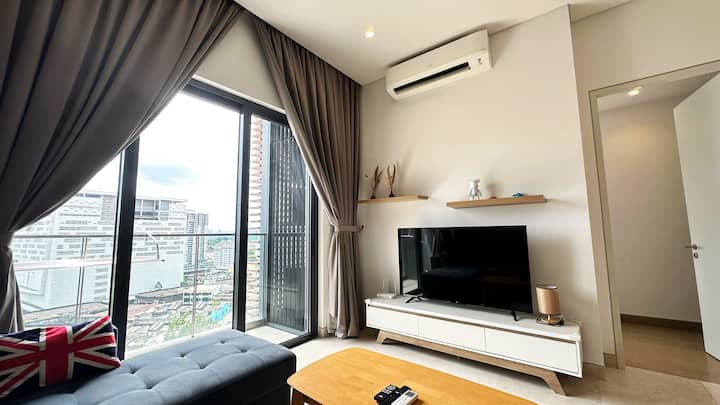 Comfy Modern 1+1br In The Heart Of Kl - Kuala Lumpur