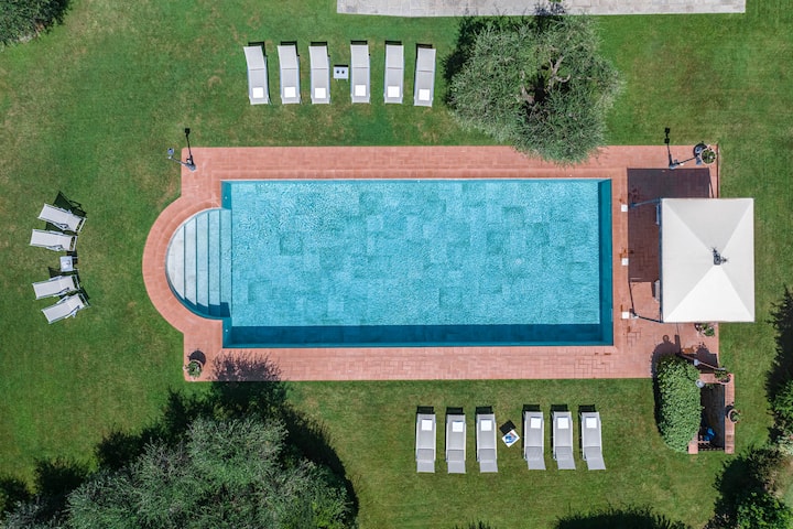 Villa Tontenano Capannole Chianti private pool 12