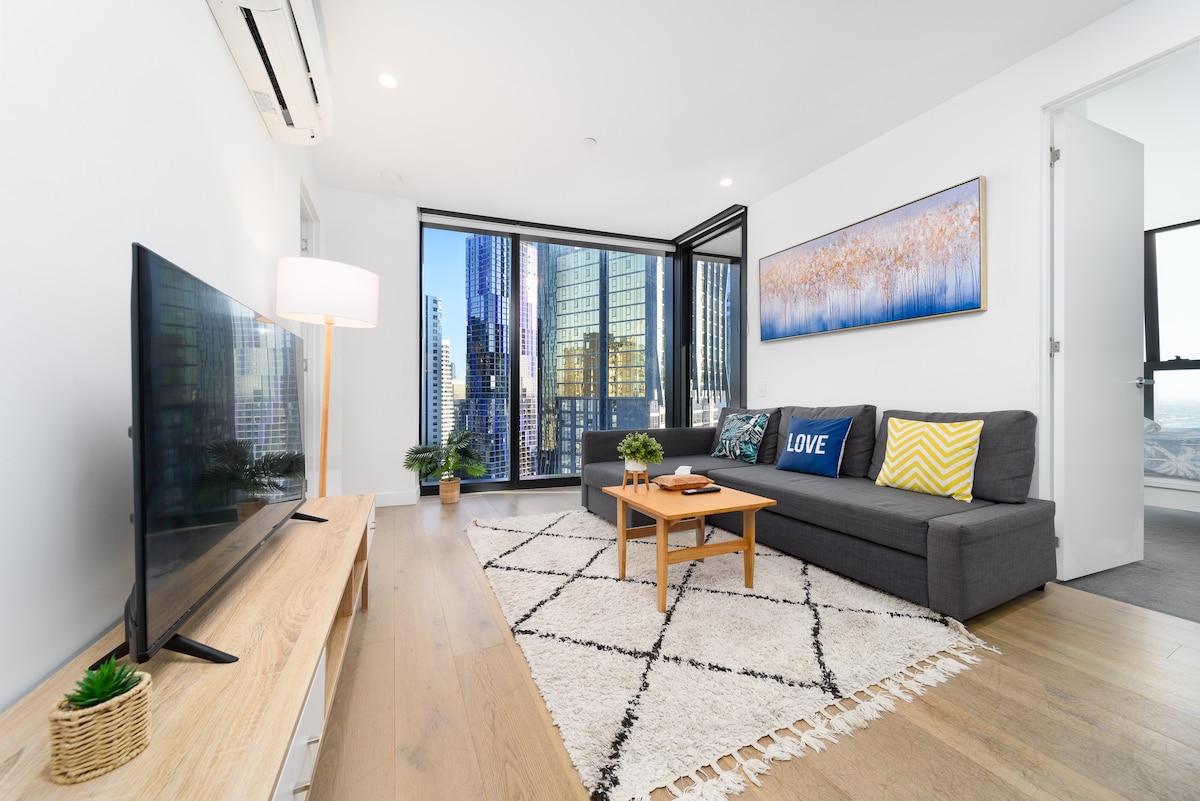 Propiedad de Airbnb exitosa: 43th : 3BR[2Baths] Melb City 7ppl,Free 2Carpark en Carlton