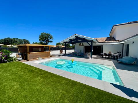 Villa Pool Arcachon Bay