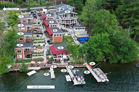 Winnipesaukee Lakefront Home-Unit9  w Hot Tub/Pool