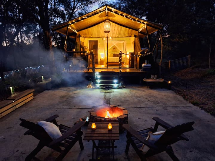 アブディール　パッカーマイム　ローカル　レイミア　エニードープ　トップブリッジ Moogie Glamp - Magical Luxe Glamping Retreat - Tents for Rent in