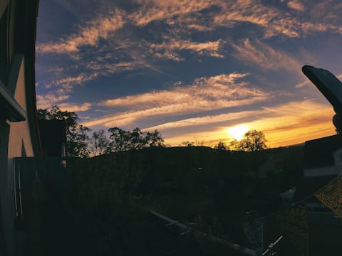 Bright duplex apartment with dream balcony