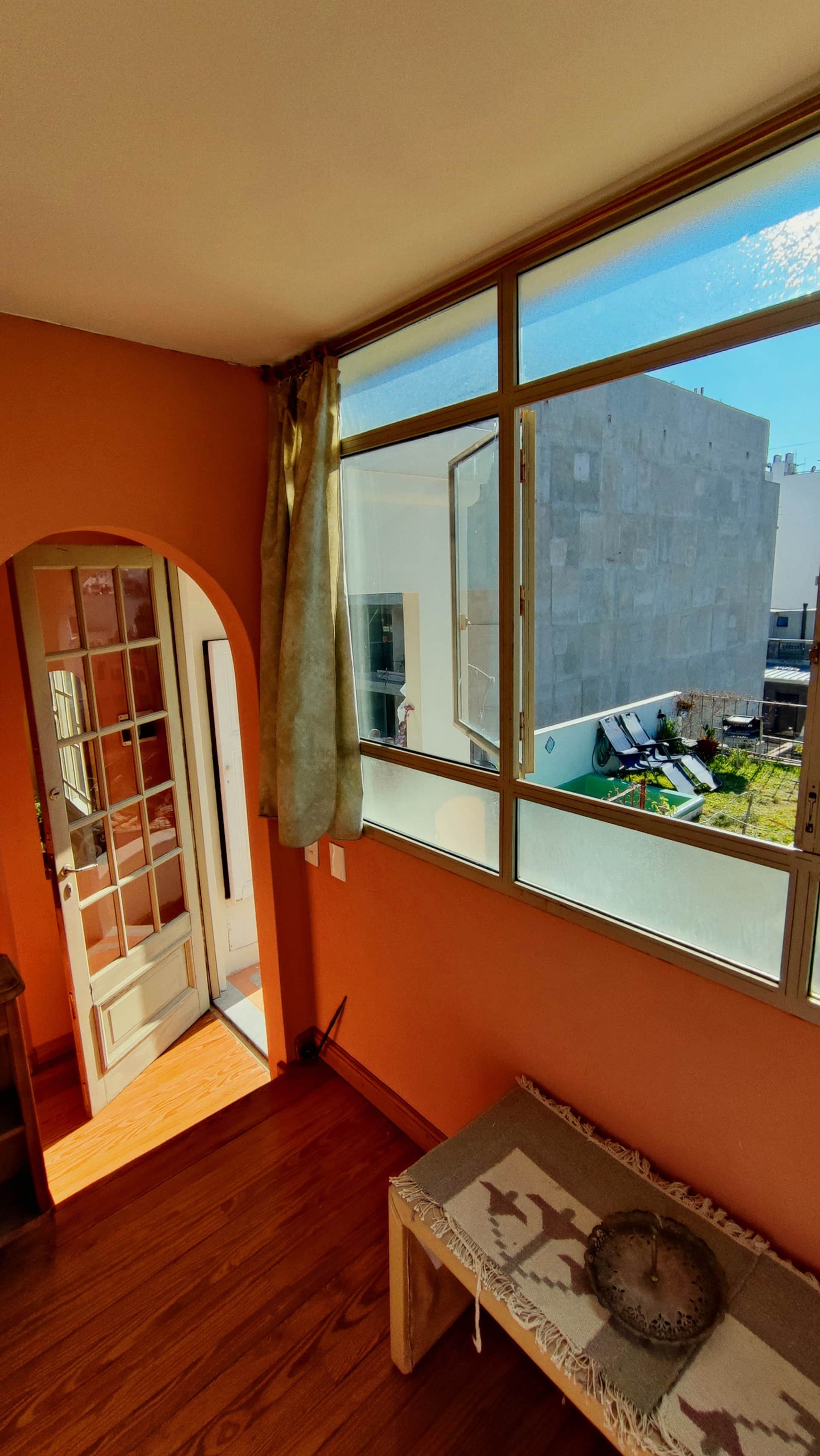 Apartamento de 1 quarto em Constitución com jardim e piscina