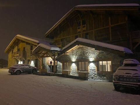 La Rosière, panoramic view, spacious apartment