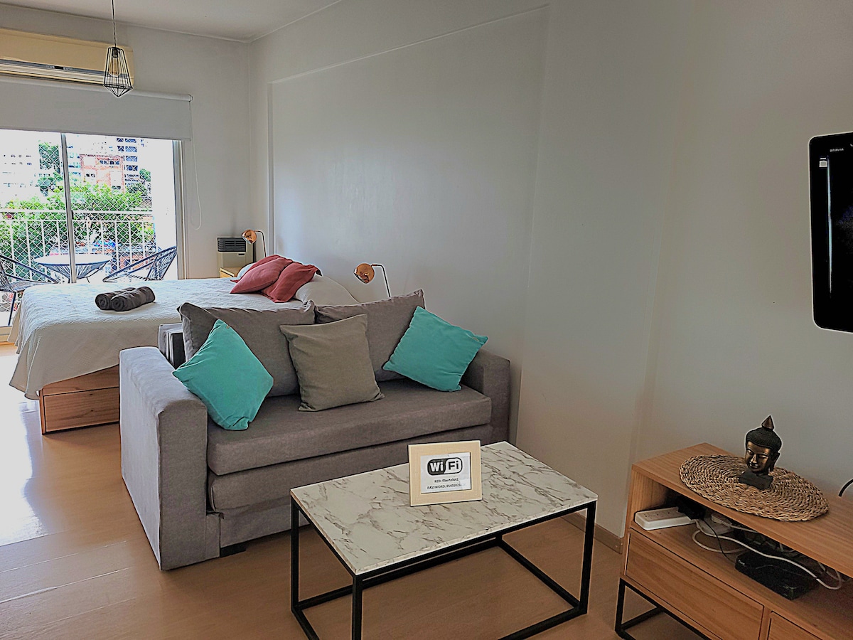 Departamento de 2 ambientes con balcón en Almagro