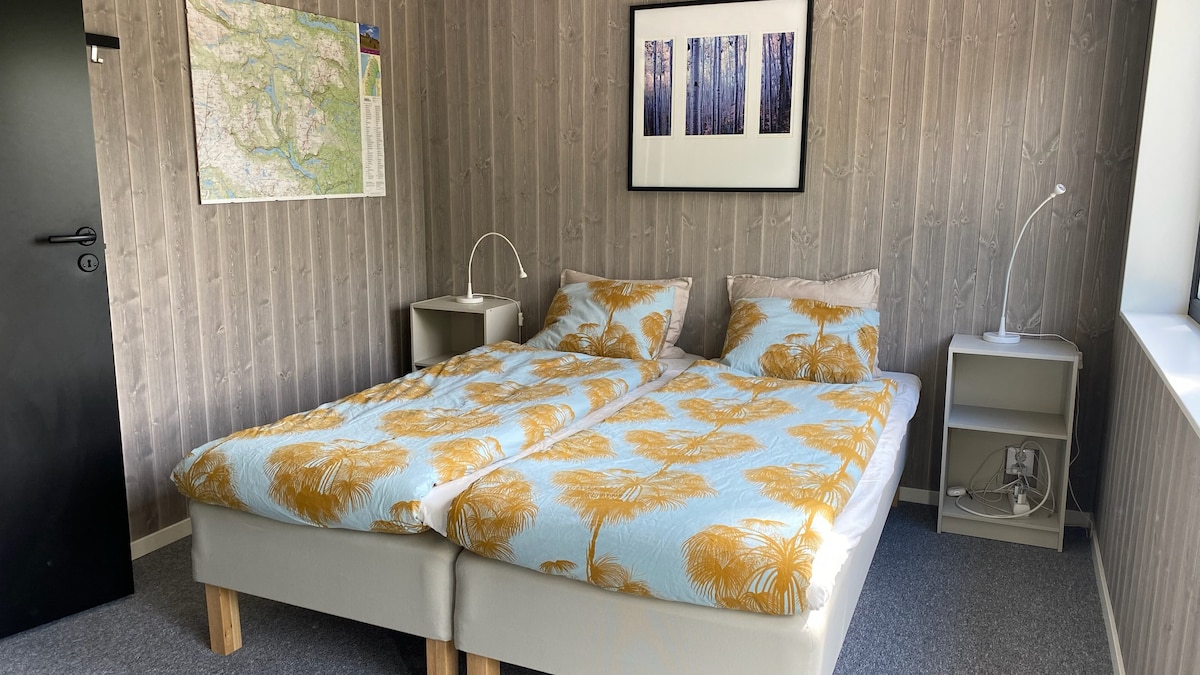 Მთავარი საძინებელი, ორი 80 საწოლი