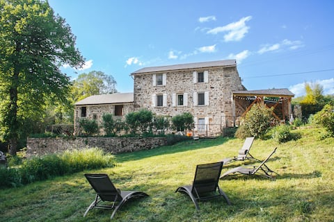 4* family gite Salvetat/Agout between lake and nature