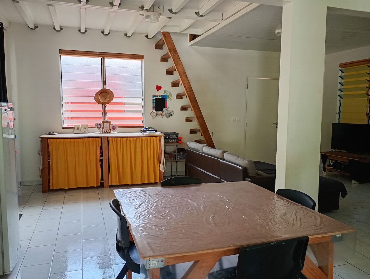 Espace repas de la maison