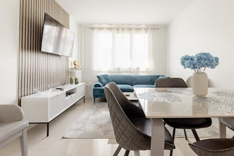 Refurbished 3P apartment, well-equipped, near the metro