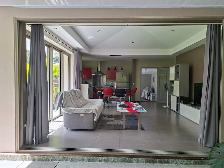Iolana's Beach House - Maison Avec Accès Plage - Polynésie française