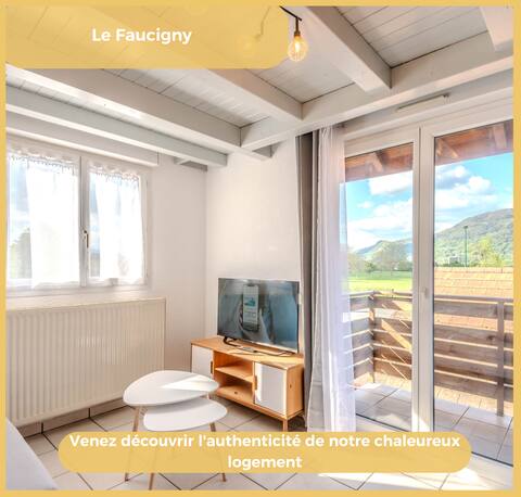 Le Faucigny 40m² / 4 pers /wifi