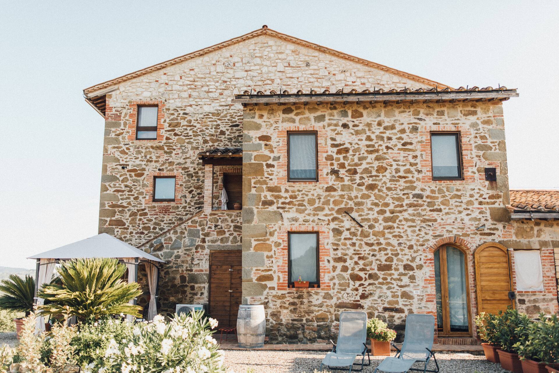 Podere Biricocolo - The Courtyard