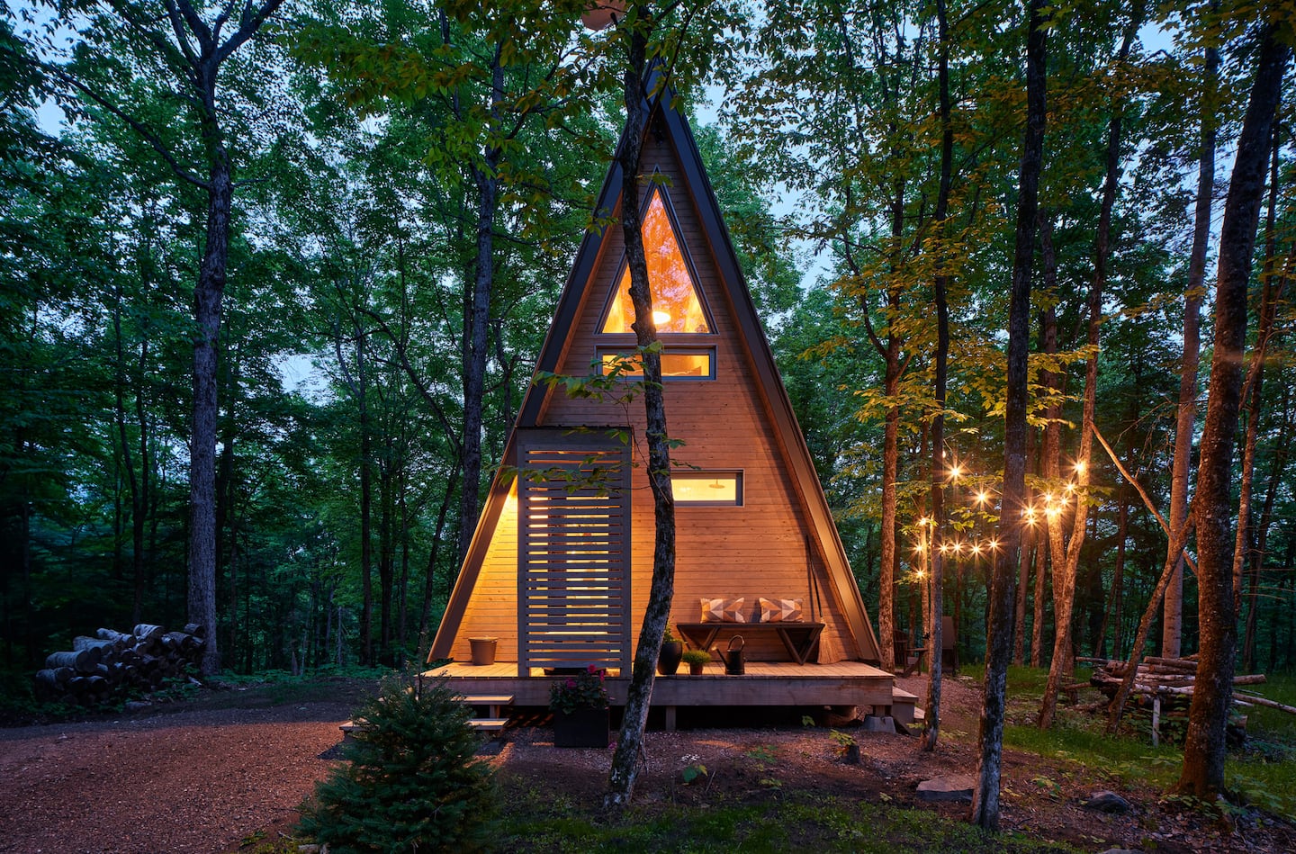 Les mini-chalets Prunella, Ladysmith