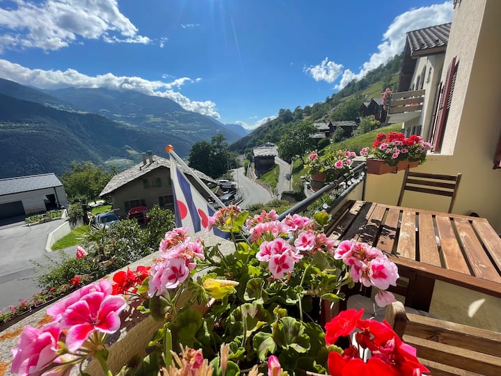 Walliser Apartment In The Sun - Bürchen