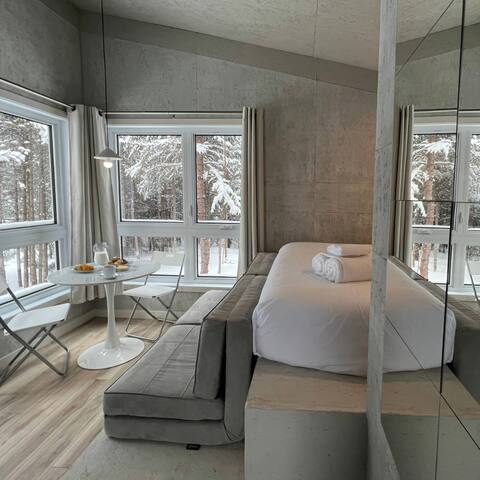 Micro-chalet with HOT TUB
