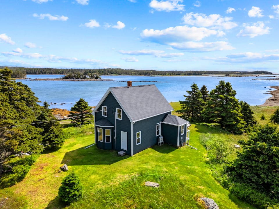 Goldie, a century home on its own peninsula, Goldboro, Nova Scotia, Canada, photo 3 of 10