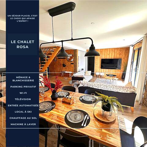 Chalet Rosa 9 Couchages Ancelle