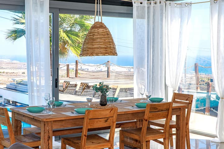 Beheizter Pool, 1000mbitwifi, Netflix, Ps4, Gym - La Graciosa