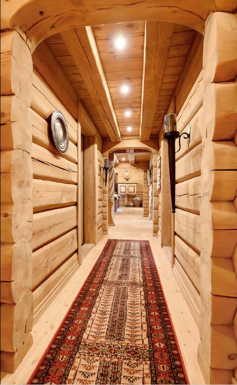 Uvdal Alpin - Great big log cabin, Ski in/out