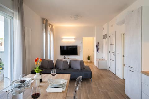 Exclusive Large living room + 3 bedrooms + 2 bathrooms Wi-Fi AC