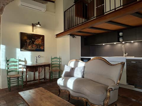 Successful Airbnb property: Authentic loft in Begur village with terrace in Begur