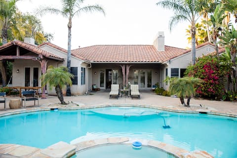 Paradise Cove Retreat SD Villa/Pool/Spa/LuxCaban