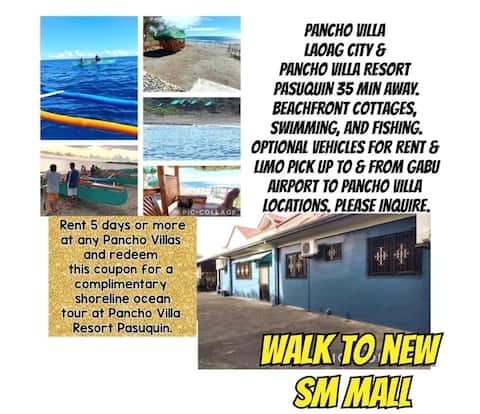 Pancho Villa Entire Home 3min Robinson Mall&New SM