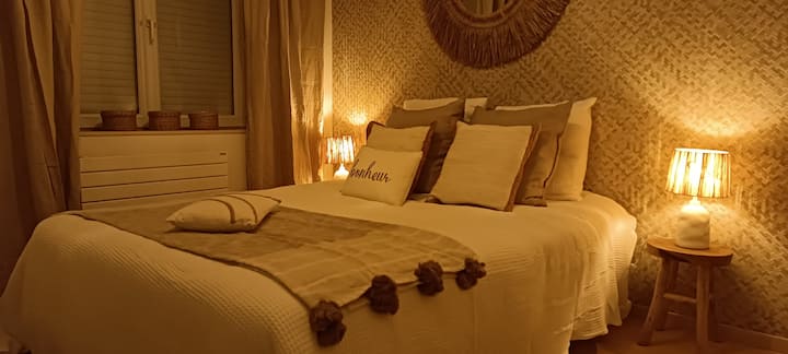 Chambre 2 : Lit Queen size (140x200)