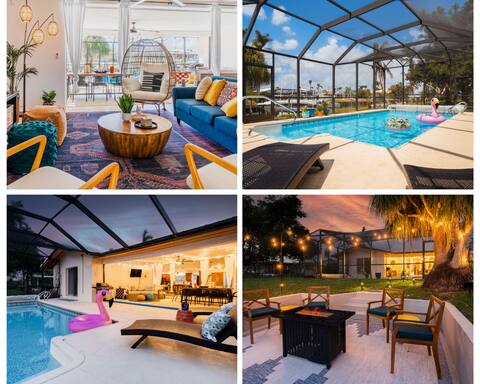 Available! / Pool / Waterfront / Fire Pit / Pets