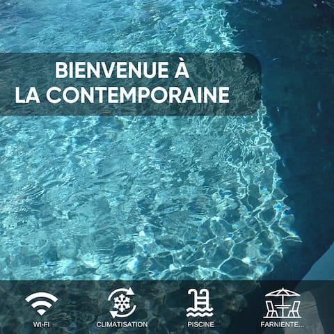 Villa + Studio, A/C, Pool & Garden – Baillargues