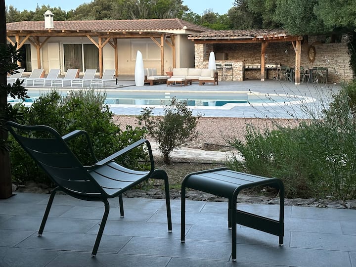 Casacanetto: Villa, Suites Et Piscine Chauffée 12p - Bonifacio