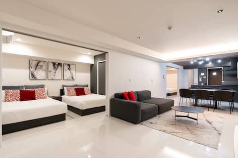 【90 sqm/2LDK】Suite Room /Built in 2022/Akasaka