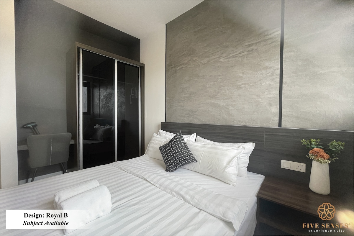 סוג B - סוויטות סטודיו מלכותיות עם 2 חדרי שינה · דירה בבניין מנוהל, שלווה וייחודית