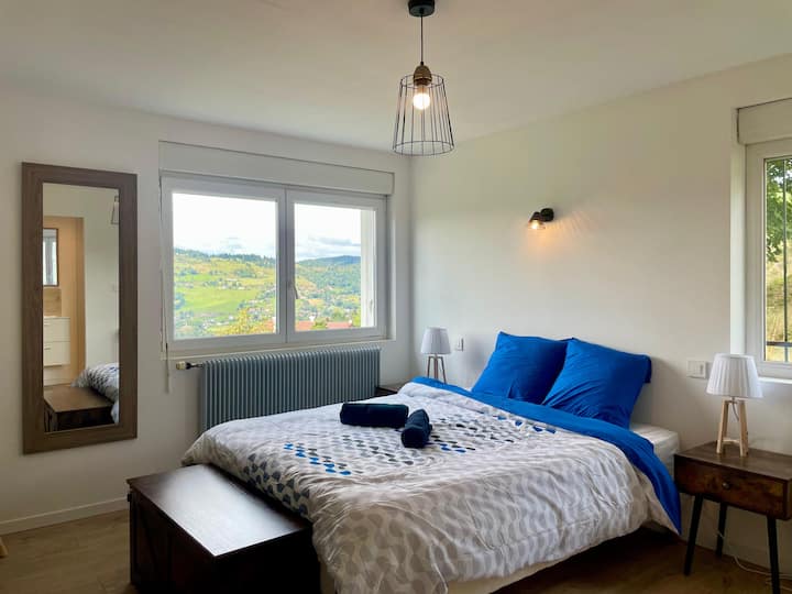 Chambre 2 avec salle de bain privative (BEL'M3)