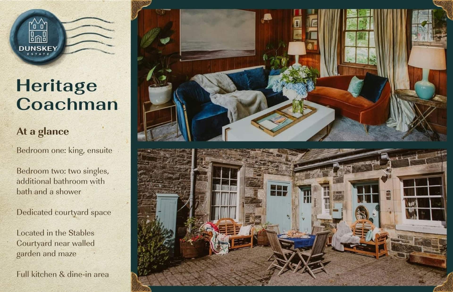 Heritage Luxury: Coachman Lodge on Seaside Estate