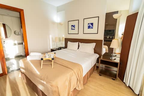 Furnished apartment with access to sauna in Bonaparte