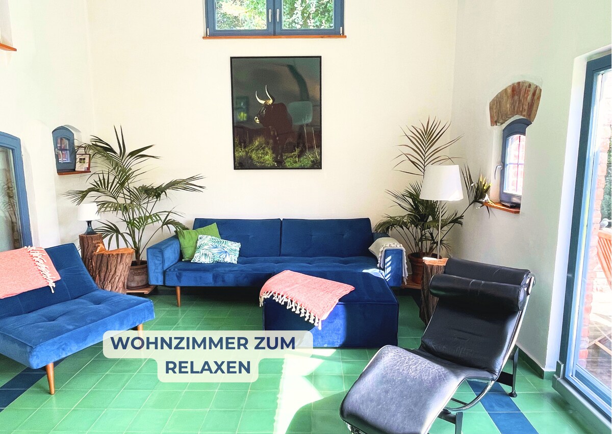 Popular Airbnb listing: House at Erlenhain with sauna in the natural garden in Vorpommern Greifswald