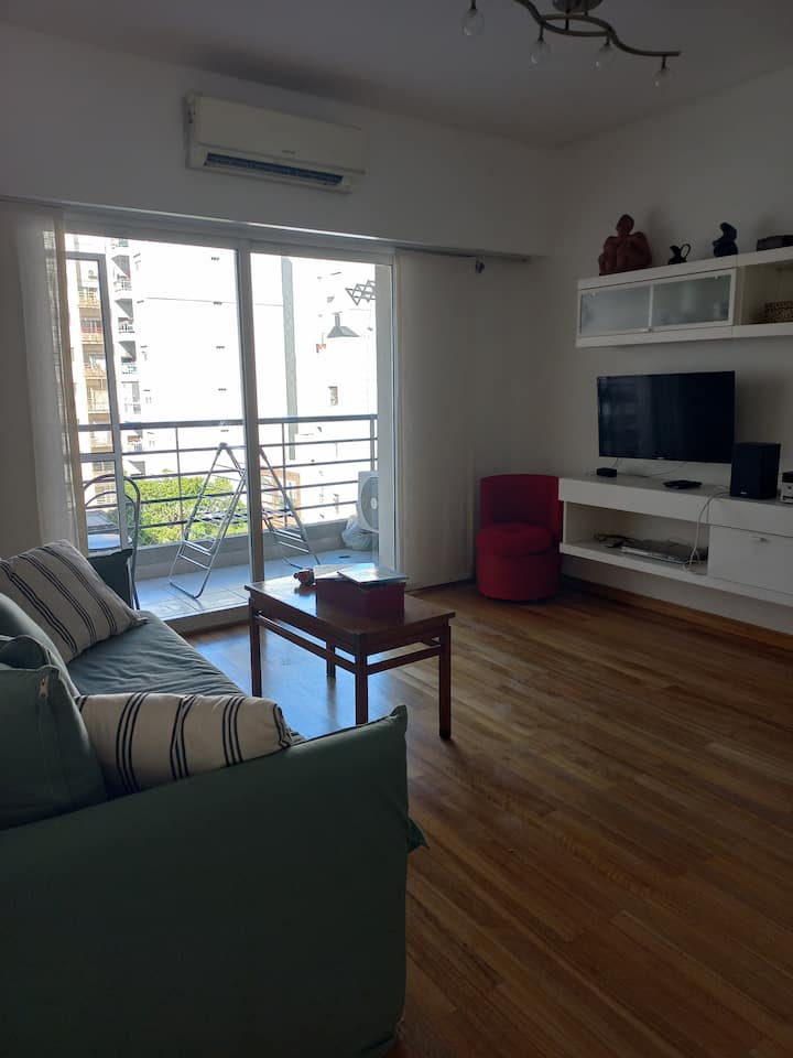 Two-bedroom apartment with pool in Villa Crespo