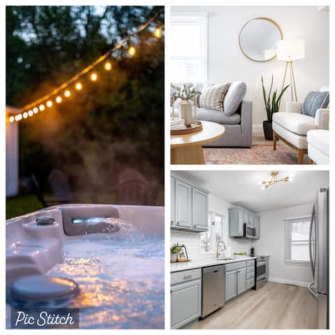 1 Mile from Downtown l Pet Friendly l Hot Tub