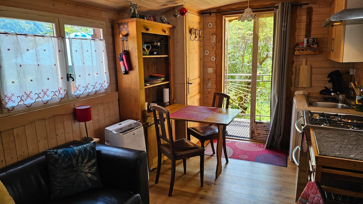 Propriété Airbnb réussie: Véronique and Pierre's caravan à Chamonix Mont Blanc