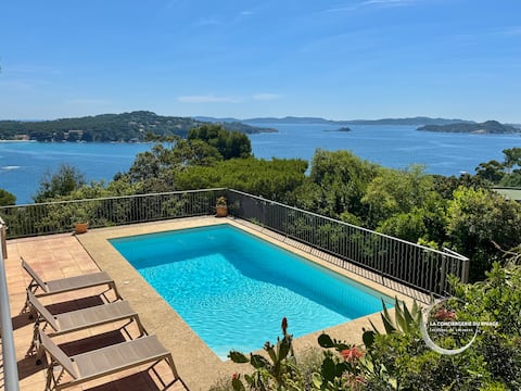 Villa La Sarrazine • Port du Niel • Sea view