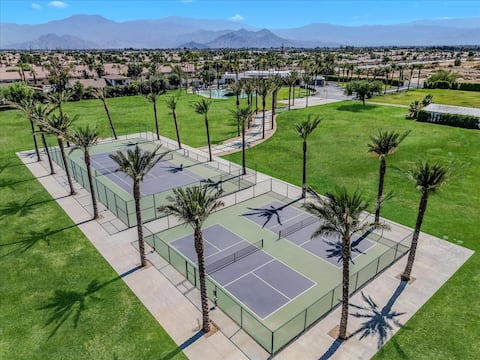 The Bravo Beach Club. Pickleball. Tennis.SandBeach