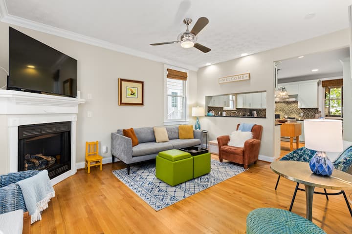 Golf Cart~ Chef Kitchen~ Fire Pit~ Outdoor Shower! - Cape Charles, VA