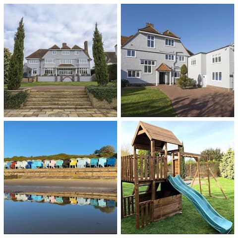 large house close to seafront, families, golf ID82