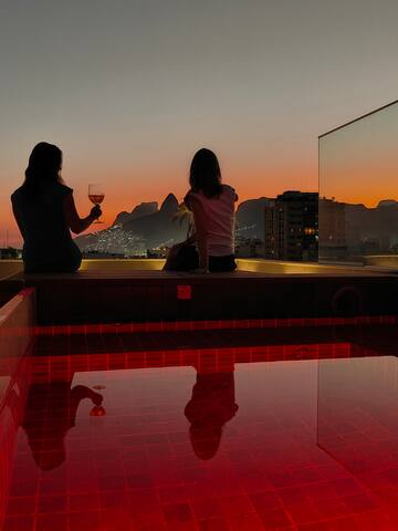 Apto c/ vista e piscina entre Ipanema e Copacabana gallery image 4