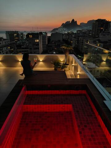 Apto c/ vista e piscina entre Ipanema e Copacabana gallery image 5