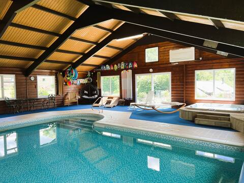 2x Neighbouring units-Malt & Mowhay, pool+hot tub