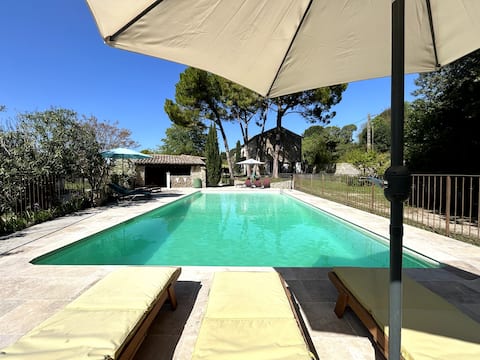 Provençal Mas in a beautiful wooded area