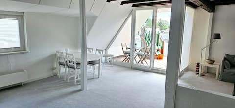 Nearby duplex accommodation